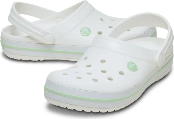 Crocs Crocband white/serene green