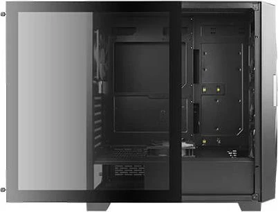 Antec Dark League Dark Fleet DF700 Flux, Glasfenster