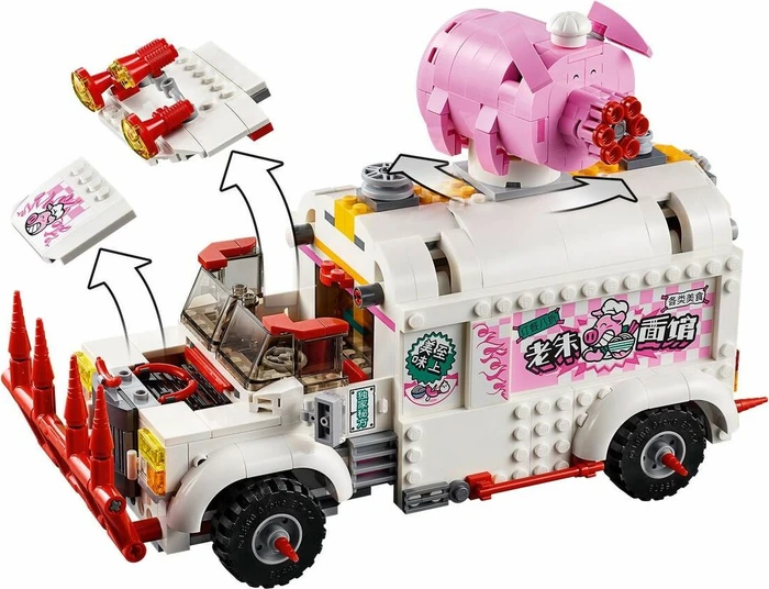 LEGO Monkie Kid - Pigsys Foodtruck
