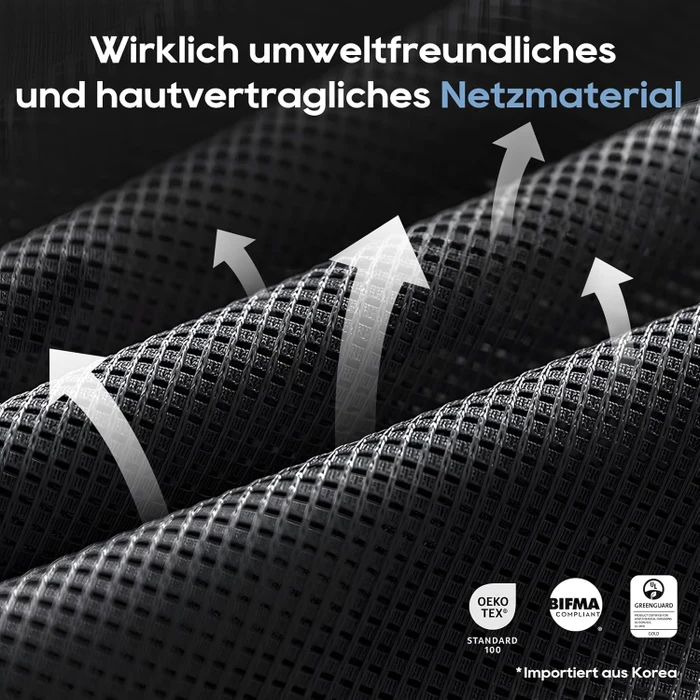 Colamy Aerix Bürostuhl, schwarz