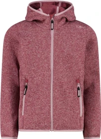 CMP Knit-Tech Meliert Fleece Jacke peony/dawn pink (Junior)