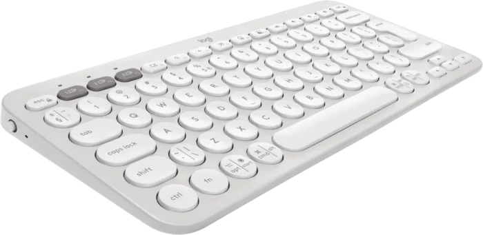 Logitech Pebble 2 Combo weiß, Logi Bolt, USB/Bluetooth, US