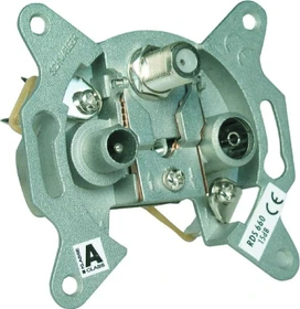 Schwaiger Breitband Durchgangsdose 16dB