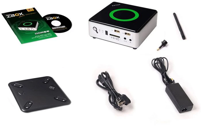 Zotac ZBOX AQ01 nano Plus, A4-5000, 4GB RAM, 500GB HDD