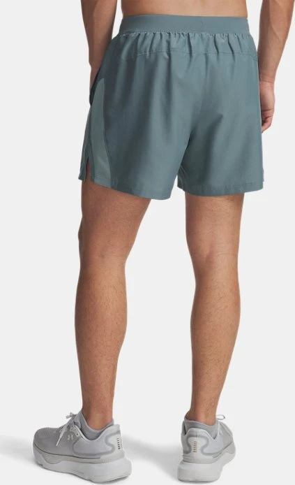 Under Armour Launch Laufhose kurz jasper blue/serpentine/reflective (Herren)