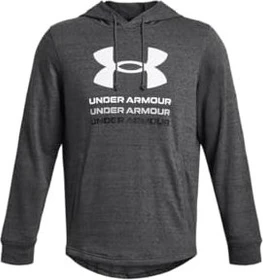 Under Armour Rival Terry mit Grafik Hoodie castlerock/black (Herren)
