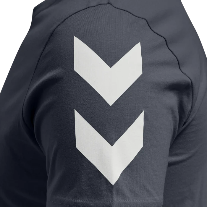 hummel Legacy Chevron T-Shirt kurzarm blue nights