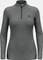 Odlo Natural Merino 260 Baselayer Half Zip Funktionsshirt langarm odlo steel grey melange (Damen) Vorschaubild