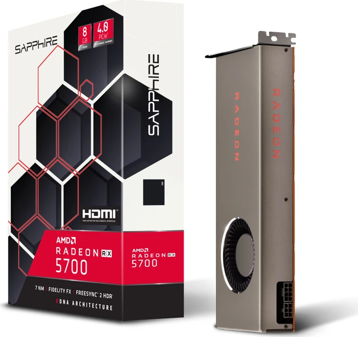 Sapphire Radeon RX 5700 8G, 8GB GDDR6, HDMI, 3x DP, lite retail