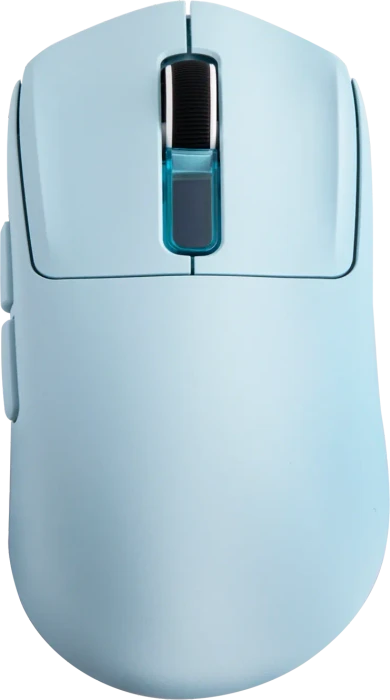 Epomaker Nex Lite Wireless Gaming Mouse mit Ladestation, blau, USB/Bluetooth