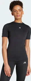 adidas Techfit Training Kompressionsshirt kurzarm schwarz (Damen)
