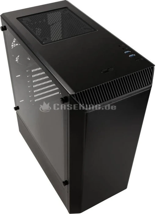 Phanteks Eclipse P300 schwarz, Glasfenster