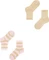 Falke Happy Stripe Socken sand mel., 2 Paare (Junior) Vorschaubild