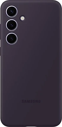 Samsung Silicone Case für Galaxy S24+ dark violet
