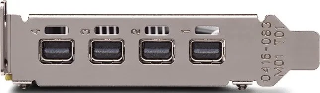 PNY Quadro P1000 V2, 4GB GDDR5, 4x mDP, Smallbox