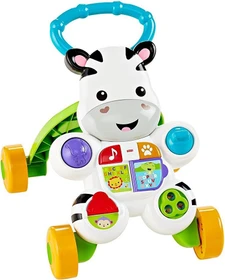 Mattel Fisher-Price Lern mit mir Zebra Lauflernwagen