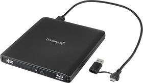 Intenso EOD 500BD Slim, SlimLine schwarz, USB-C 3.0/USB-A 3.0