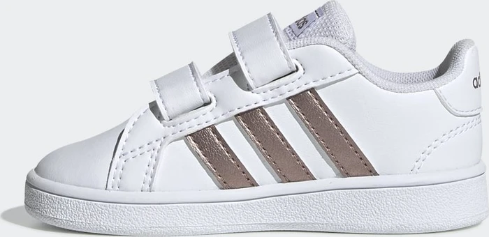 adidas Grand Court cloud white/copper met./light granite (Junior)