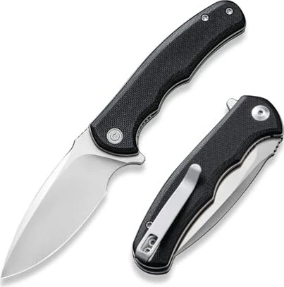 Civivi Mini Praxis Taschenmesser black g10/satin finished d2