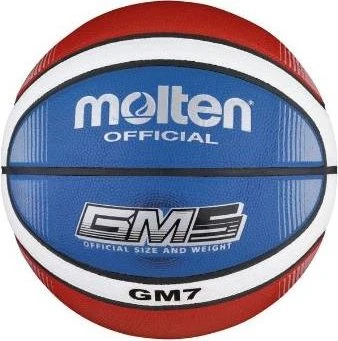 Molten BGMX7 Basketball blau/rot/weiß