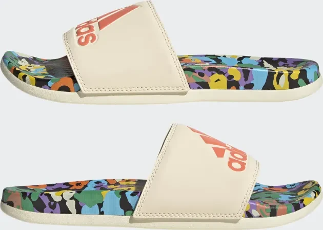 adidas Comfort Adilette ecru tint/coral fusion (Damen)