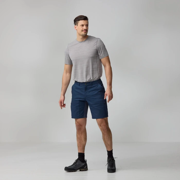 Fjällräven Abisko Hybrid Trail Hose kurz navy (Herren)