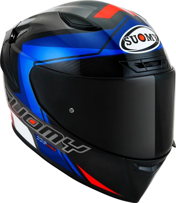 Suomy TX-Pro Glam Carbon blau/schwarz/rot/weiß