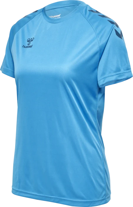 hummel Core XK Funktionsshirt kurzarm blue danube (Damen)