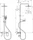 Hansgrohe Vernis Blend Showerpipe 240 1jet EcoSmart mit Thermostat Duschsystem mattschwarz (26428670)