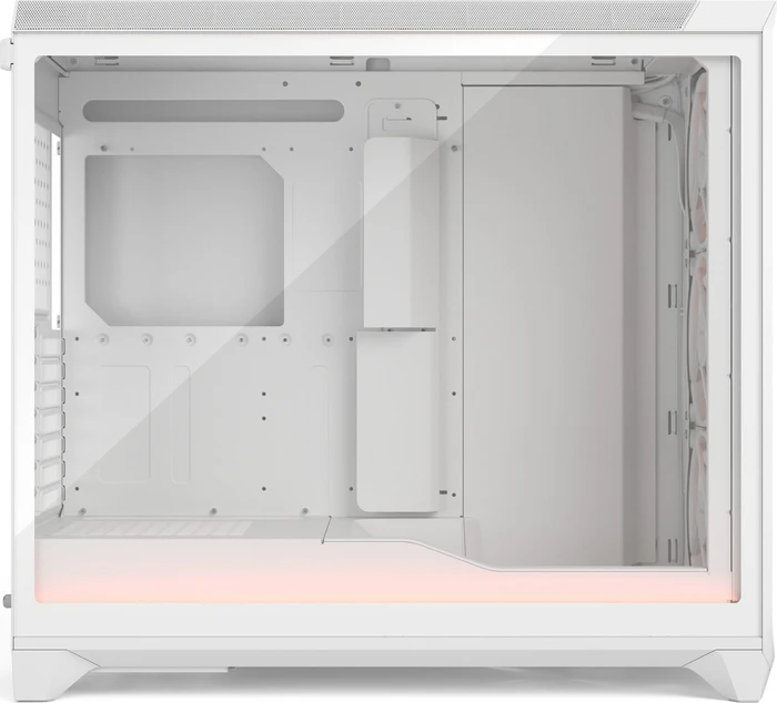 Fractal Design Meshify 3 XL Ambience Pro RGB White TG Clear Tint, weiß, Glasfenster