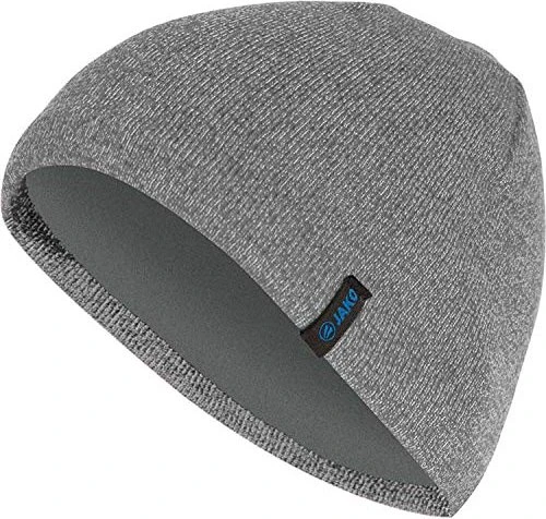 Jako Knitted Mütze grey melange
