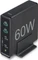 Hama Schnellladegerät 4 Ports 2x USB-C PD/QC 2x USB-A 60W schwarz Vorschaubild
