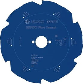 Bosch Professional Expert for Fiber Cement Kreissägeblatt 6Z, 210x1.6x30mm, 1 Stück