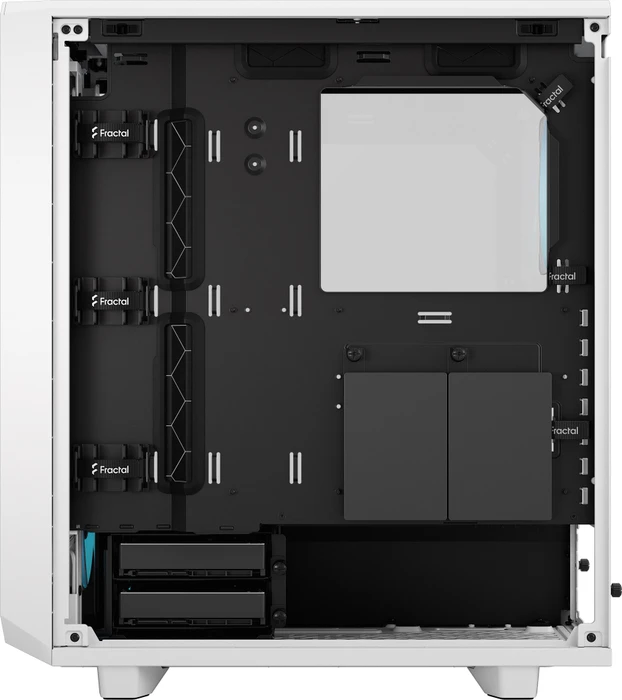 Fractal Design Meshify 2 Compact RGB White TG Clear Tint, Glasfenster