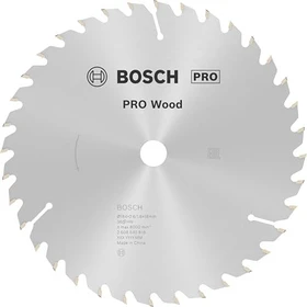 Bosch Professional Optiline Wood Kreissägeblatt 36Z, 184x2.6x16mm, 1 Stück