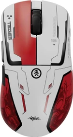 Pulsar Gaming Gears Xlite V4 Mini Wireless Quiccs Limited Edition weiß/rot, USB