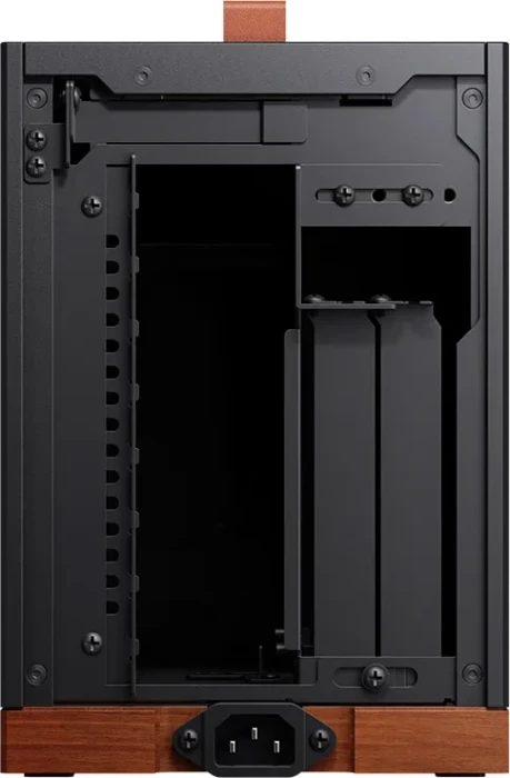 Jonsbo T9 Black, schwarz/braun, PCIe 5.0 Edition, Mini-ITX