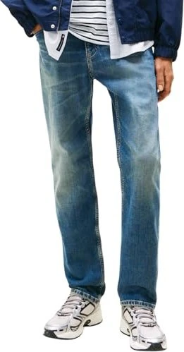 Tommy Hilfiger Ryan Slim Straight Jeans denim dark (Herren)