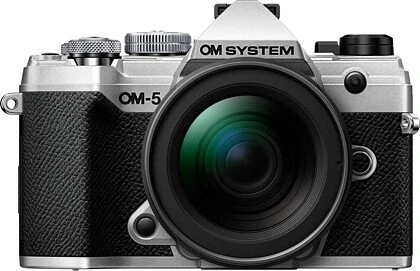 OM System OM-5 Mark II silber mit Objektiv M.Zuiko digital ED 12-40mm 2.8 PRO II