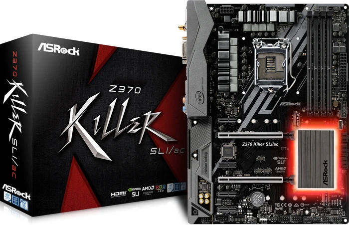 ASRock Z370 Killer SLI/ac (Intel 1151 v2)