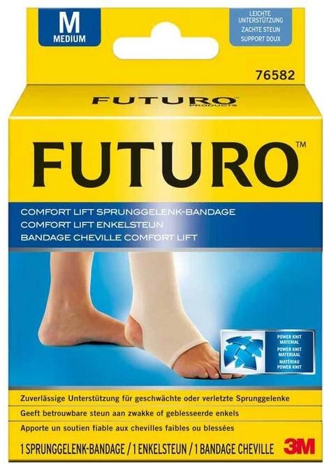 3M Futuro Comfort Lift Sprunggelenkbandage Größe M, 1 Stück