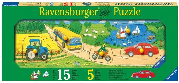 Ravensburger Puzzle Fahrzeuge und Boote