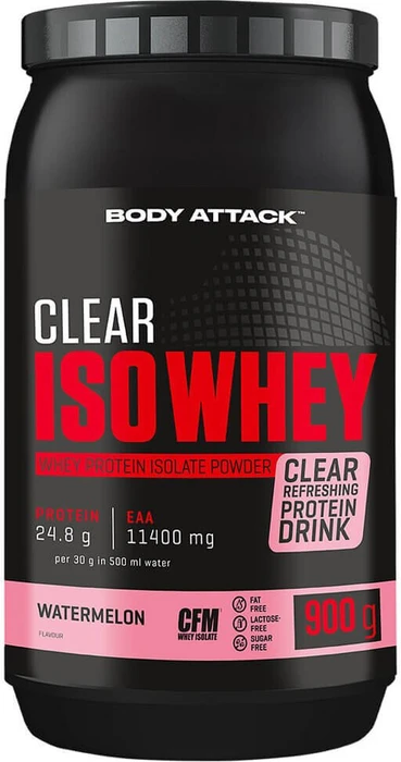 Body Attack Clear Iso Whey Watermelon 900g
