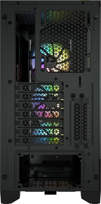 Corsair iCue 4000X RGB, schwarz, Glasfenster
