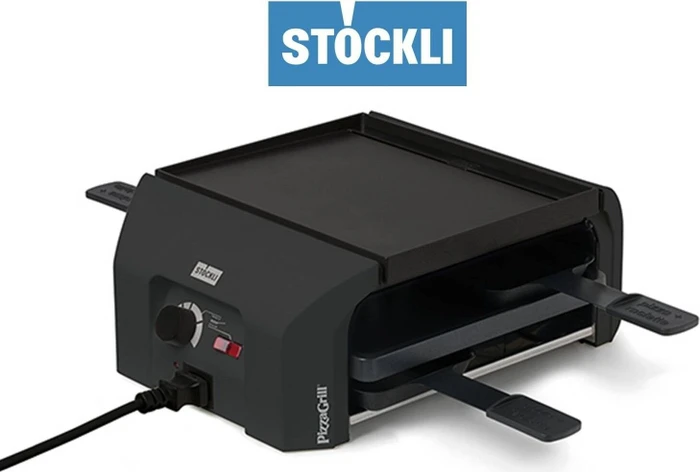 Stöckli Four4 Basis PizzaGrill Raclette anthrazit