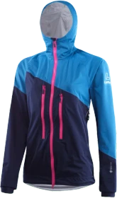 Löffler Hooded GTX Active Funktionsjacke capri/dark blue (Damen)