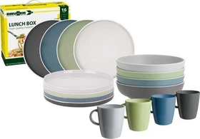 Brunner Lunch Box Geschirrset dolomit