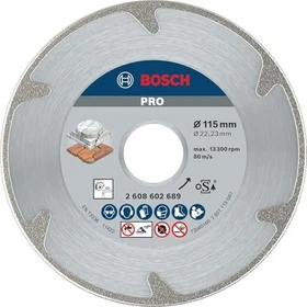 Bosch Professional Marmor Best Diamanttrennscheibe, 115x2.2x22.23mm, 1 Stück