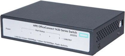 HP OfficeConnect 1420 5G Desktop Gigabit Switch, 5x RJ-45