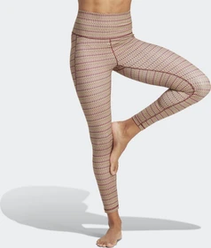 adidas Yoga Studio Seasonal Hose lang shadow red (Damen)